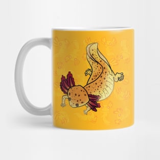 Copper axolotl mud puppy shirt Mug